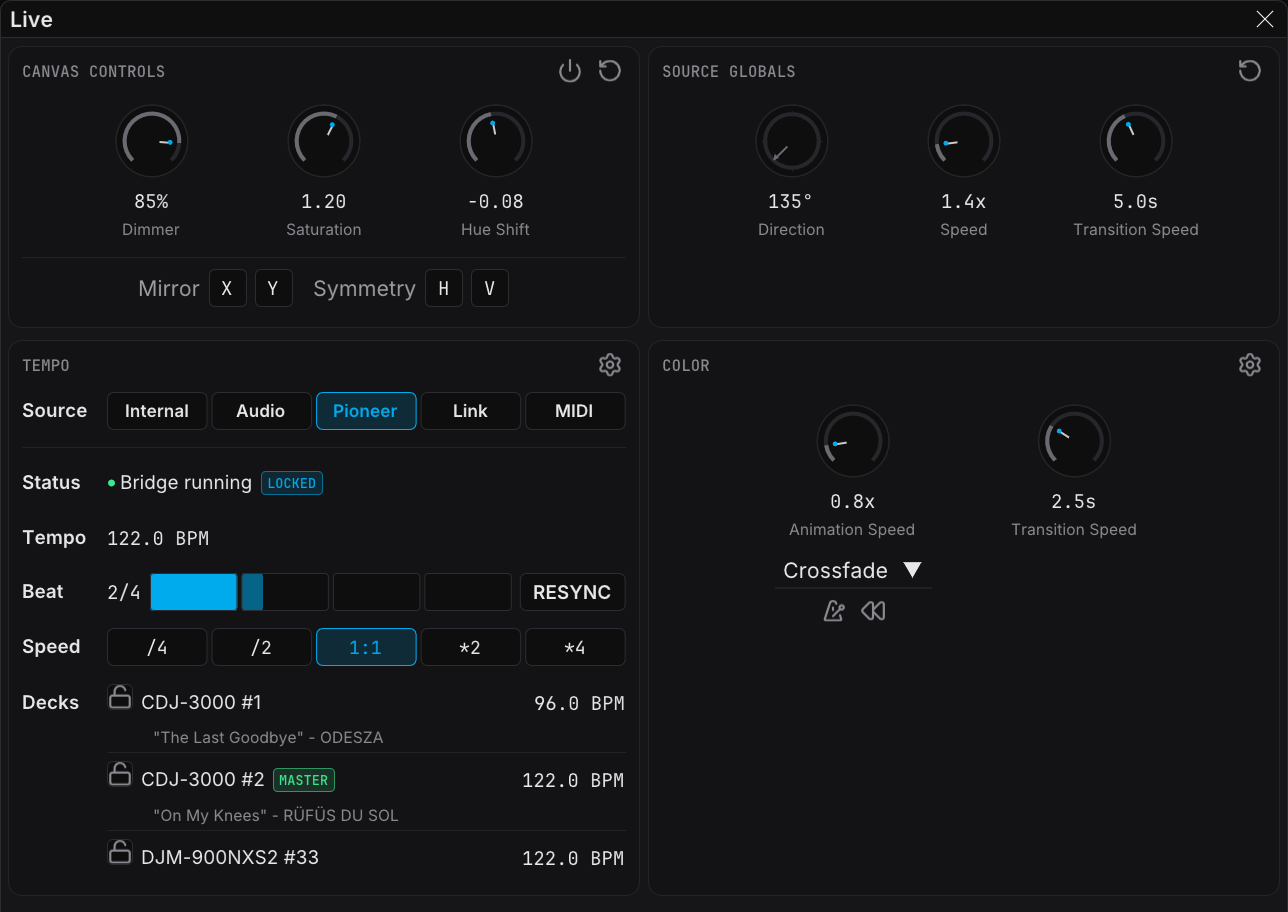 Pioneer DJ mode