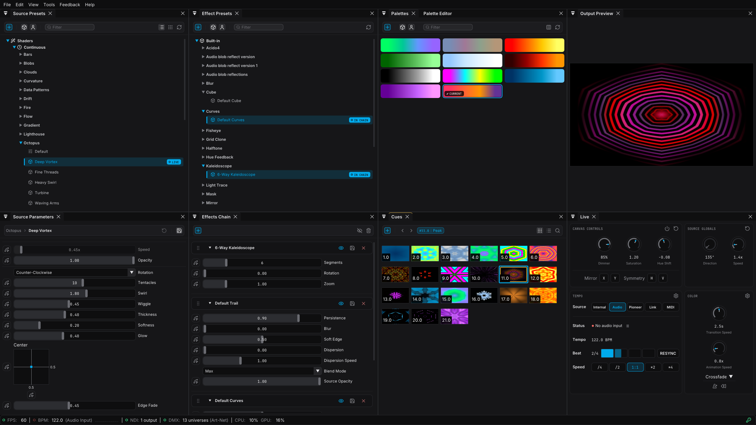 Main FXCanvas application window