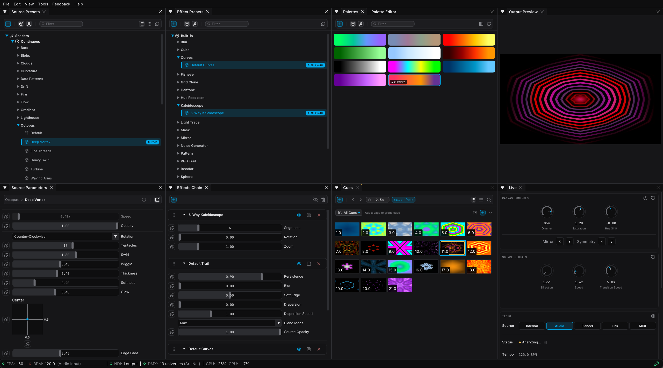 Main FXCanvas application window